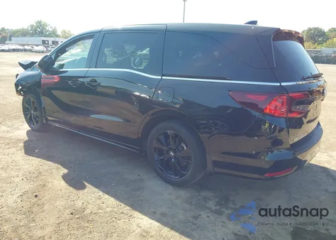 2024 Honda Odyssey Sport из США, поврежденный, VIN 5FNRL6H73RB004576